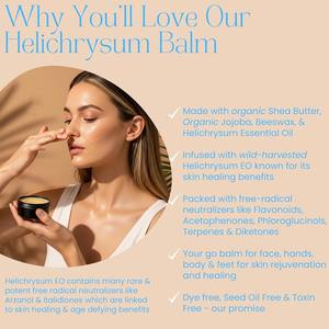 Marque privée Baume à l'hélichryse en douceur Hydratant végan aux herbes Baume pour les pieds et le corps pour hommes et femmes - Product Image 2