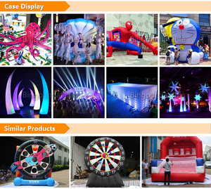 Tente géante gonflable pour événements Tente gonflable pour l'extérieur Tente gonflable pour discothèque Tente cubique gonflée avec lumières LED - Product Image 5