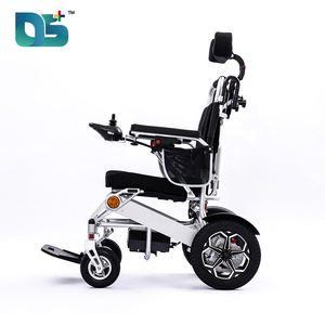 <span class=keywords><strong>Fauteuil</strong></span> <span class=keywords><strong>roulant</strong></span> électrique pliable léger avec dossier inclinable et rotation à 360° °   Manette de jeu pour personnes âgées handicapées - Product Image 3