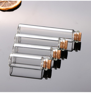 Chai Thủy Tinh Mini Chai Trôi Dạt Trong Suốt Chai Ước Nguyện Nhỏ Có Nút Chặn Cho Tiệc Cưới Sinh Nhật Lọ Thủy Tinh - Product Image 6