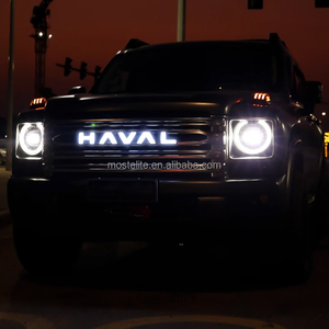<span class=keywords><strong>2025</strong></span> nuevo diseño Led luz que fluye emblema de rejilla luminosa coche ambiente frontal Logo accesorios de luz para Haval H9 - Product Image 2