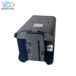 WED0STAGE 6 pièces 18W 6-en-1 LED Pleine Couleur RGBWA+UV Projecteurs LED Plats à Batterie pour Fêtes Mariages Disco Éclairage de Scène DMX - Product Image 4