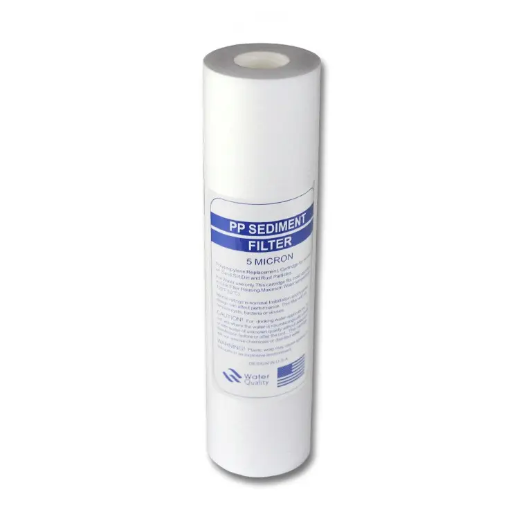 Wholesale 5 Micron High Quality 10" 20'' PP Sediment Filter Replacement Cartridge
