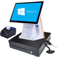 Tout-en-un Pos Machine Cheap Pos Linux Windows Pos Terminal 11.6/15/15 pouces Point de vente au détail Caisse enregistreuse Till
