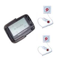 POCSAG programı çok fonksiyonlu acil metin alıcısı kablosuz beeper 4 satır alfa sayısal çağrı cihazı