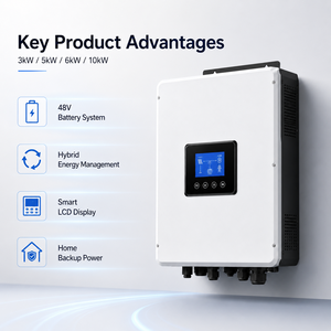 3kW 5kW 6kW 10kW 48V Hybrid Solar for Home Solar <b>Energy</b> <b>Storage</b> <b>System</b> - Product Image 2