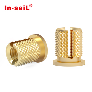 Inserti filettati a pressione Exp-Loc in ottone M3 M4 M5 M6, dadi di espansione per termoplastici ABS PP, tempi di produzione 7 giorni - Product Image 3