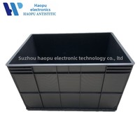 Boîte de rangement antistatique en plastique fabriquée par des professionnels Conteneur de stockage ESD spécialisé pour l'atelier Smt
