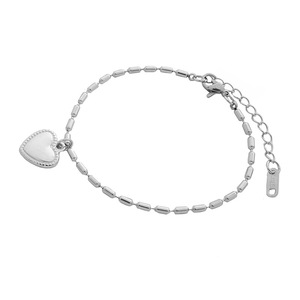 Hot Selling Popular Niche Design <b>Love</b> Heart Pendant Bracelet Titanium Steel Unisex's Bracelets Fashion Jewelry Wholesale - Product Image 6