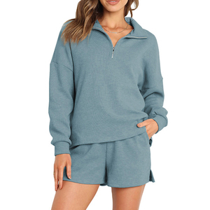 Hiver Nouveau Demi-jupe Haute, Qualité Lumière Luxe Femmes Deux Pièces Ensemble Mille Oiseaux Motif Tweed Avec Couleur Contrastée/ - Product Image 6