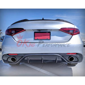 Giulia diffusore posteriore in fibra di carbonio stile sportivo per <span class=keywords><strong>Alfa</strong></span> <span class=keywords><strong>Romeo</strong></span> Giulia <span class=keywords><strong>Sport</strong></span> - Product Image 3