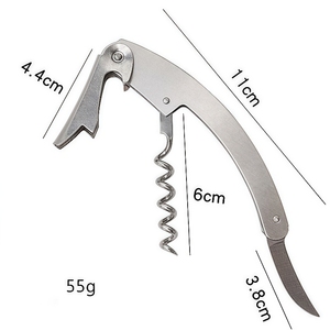 Sacacorchos <span class=keywords><strong>de</strong></span> <span class=keywords><strong>Vino</strong></span> con Forma <span class=keywords><strong>de</strong></span> Plátano Personalizado HXY, Sin Pedido Mínimo, Sacacorchos <span class=keywords><strong>de</strong></span> Acero Inoxidable para Camareros - Product Image 2