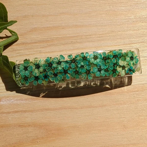 हॉट सेल हस्तनिर्मित रेसिन गहने फैंसी हैवीयन फूलों के बाल क्लिप महिला सामान उपहार के लिए बाल कटवाने - Product Image 3