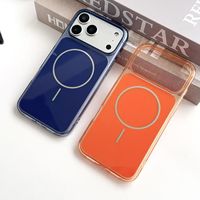 Étui de téléphone à chargement sans fil compatible avec les séries iPhone 11-17, livré avec boîte d'emballage et coque arrière antichoc