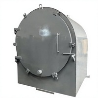 Four de pyrolyse vert multi-moteurs en acier inoxydable à haut rendement pour la carbonisation des tubes de noix de coco/bambou, capacité de 0,3 à 3 tonnes/jour