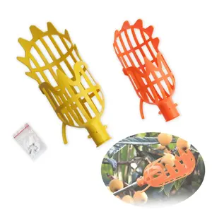 Harvester Fruit Picker Basket Plastic Orchard Bayberry Catcher Device Gardening Farming Picking Tool for Apple Pear Peach