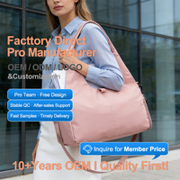 Sac de yoga de luxe imperméable et tendance pour voyage, livraison rapide, sac de sport élégant avec logo personnalisé, prix d'usine