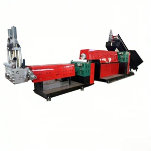 เครื่องบดพลาสติก Leda Machinery รุ่น Zl-125 Bibo เครื่องอัดรีดแบบสกรูเดี่ยวสำหรับรีไซเคิลแผ่นพลาสติก PP PVC PE ให้เป็นเม็ดพลาสติก - Product Image 1