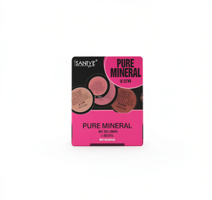Paleta de Rubor <span class=keywords><strong>Mineral</strong></span> Puro Saniye 3.5g Acabado Mate Maquillaje Facial Natural 0.38W Tamaño Regular - Product Image 1