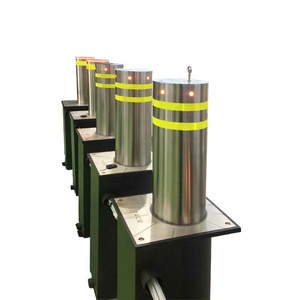 Prix d'usine : Borne de sécurité électrique hydraulique automatique en acier inoxydable à levée rapide (5-9s) pour barrière de stationnement - Product Image 1
