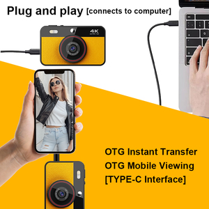 กล้องพกพาขนาดเท่าการ์ด ฟังก์ชั่น AI Wifi ถ่ายวิดีโอ 4K ภาพคมชัดระดับ 64MP สำหรับมือใหม่และการเดินทาง รับผลิตตามสั่งขายส่ง - Product Image 6