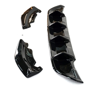 Diffusore Posteriore in ABS Nero Lucido per <span class=keywords><strong>Volkswagen</strong></span> <span class=keywords><strong>T</strong></span>-<span class=keywords><strong>ROC</strong></span> MK1 <span class=keywords><strong>2017</strong></span>-2021 - Product Image 1