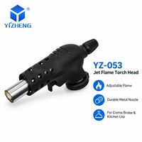 Torche à flamme jet de butane YIZHENG YZ-053 pour la cuisine, la crème brûlée, la pâtisserie, la cuisson, les desserts, le barbecue, le camping