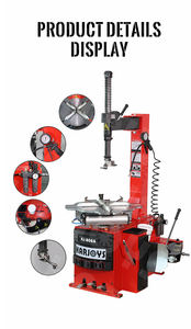 Conjunto de Desmontadora de Pneus Semiautomática Azul 0.25kw com Balanceadora de Rodas Inteligente a Bom Preço - Product Image 4