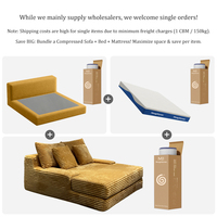 Conjunto de Sofá Modular por Compresión Combinación Moderna al Vacío para Sala de Estar Muebles de Tela Comprimida Hechos en China Fábrica de Foshan