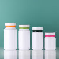 Bouteilles en plastique PET haut de gamme avec plusieurs spécifications Capsule Candy Medicine et bouteilles de distribution vides