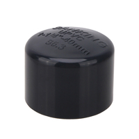 Embout rond en plastique PVC à haute pression de différentes tailles pour l'alimentation en eau Raccord de tuyau en PVC Fabricant Fournisseur