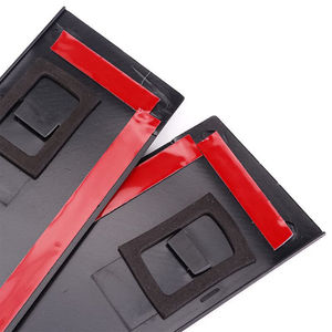 Pegatinas para el pilar central de la ventana del coche, tiras decorativas de plástico negro para Dodge Fargo 5020664 5020665AA - Product Image 5