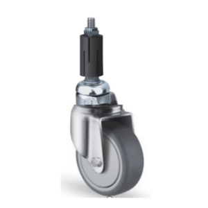 European <span class=keywords><strong>Castor</strong></span> 75 100 125mm Expander Caster Europäische TPR Expand ing Caster Wheels mit mittlerer Beans pru chung - Product Image 1