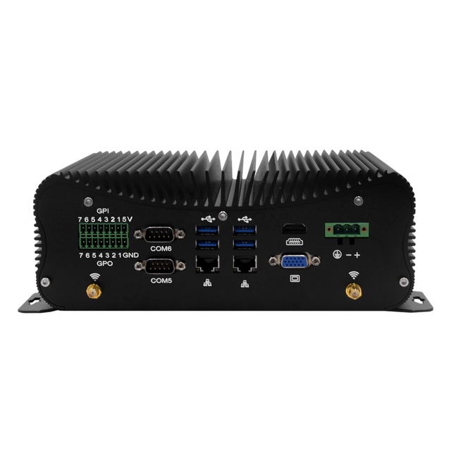 Stocked Fanless Mini Desktop Intel 11th Generation Dual 2.5G LAN WiFi with Linux Industrial 11th Generation I5 I7 Mini PC