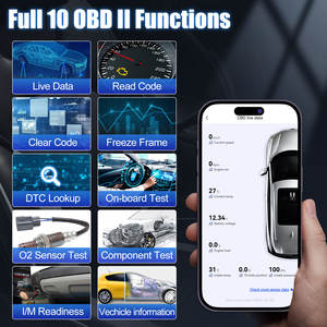 XTOOL Advancer AD20Pro OBD2 tarayıcı tam sistem araç teşhis aracı obd2 kod okuyucu yağ sıfırlama ve pil Test kodu okuyucu - Product Image 3