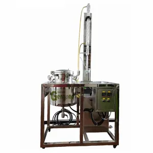 Máquina pequeña de destilación de aceites esenciales, equipo de destilación de aceites esenciales de 5L, 10L, 20L, para el hogar, pruebas de laboratorio y tienda