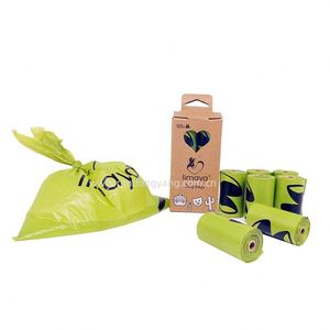 Factory Direct Strong Eco Dog Bags Custom Logos Biodegradable <b>Compostable</b> Odor Control Customizable Travel Pack Dog Poop Bags - Product Image 5