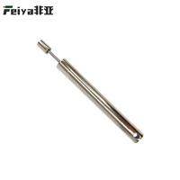 Amortisseur hydraulique carré galvanisé en acier inoxydable OEM/ODM avec tige télescopique pour meubles, poubelles et autres quincailleries