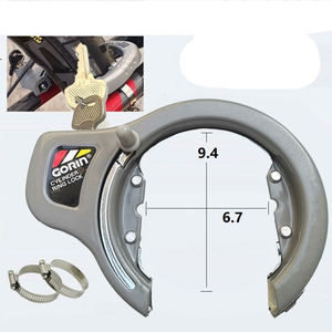 Antivol de vélo vintage en acier inoxydable 304, design en forme de <span class=keywords><strong>pince</strong></span> à épiler pour vélo de montagne et de ville - Product Image 1