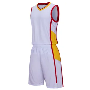 Top Quality Custom Basketball Uniform Últimas Basketball Jersey Design Barato Atacado Basketball Wear