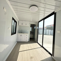 Kit de maison conteneur modulaire préfabriquée de 20 pieds, modèle 2026, en promotion, importé de Chine