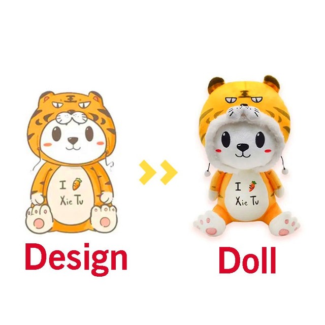 Custom Anime Plush Dolls Mink 3D Face Infant Toys Educational Manufacturing Personal Design Stuffed Animal