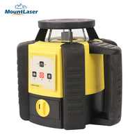 Niveau laser rotatif de nivellement électronique d'arpentage KRL-405 avec faisceau vert rouge 4 touches