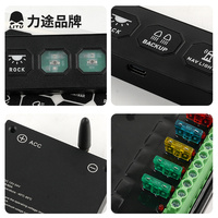 4/6 Gang Switch panneau 12V 24V universel sans fil contrôle scintillement mode d'éclairage circuit auxiliaire boîtier de commande avec ACC