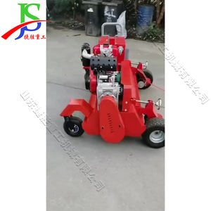 Unidad de control remoto de 10 Hp, peluquero de césped de arranque eléctrico diésel, pequeño equipo de llenado y mantenimiento de césped autopropulsado - Product Image 6