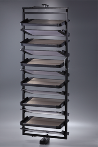 SERIE DE <span class=keywords><strong>HARDWARE</strong></span>, Zapatero personalizable de 360 grados, gabinete giratorio para ahorrar espacio para el hogar, tienda, centro comercial, herrajes para guardarropa - Product Image 3