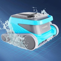 Controlador remoto Limpiador rápido Robot Piscina Máquina de limpieza automática