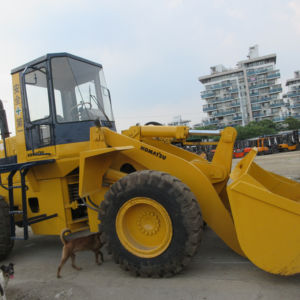 Japan Used Komatsu 320 Wheel <b>Loaders</b> WA300-1 320-3 320-5 <b>Low</b> Price Front <b>Loader</b> with Engine Motor Pump Gearbox Core Components - Product Image 1