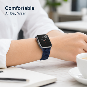 Bracelet de montre en nylon tressé Solo Loop, sangle élastique extensible pour <span class=keywords><strong>Apple</strong></span> <span class=keywords><strong>Watch</strong></span> 38 40 41 42 44 45 46 49 mm Série <span class=keywords><strong>3</strong></span> 4 5 6 7 8 9 SE Ultra - Product Image 5