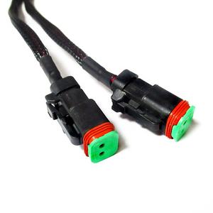 定制deutsch线束组件2针DT插头DT06-2S-EP11黑色DT06-2S连接器 - Product Image 2